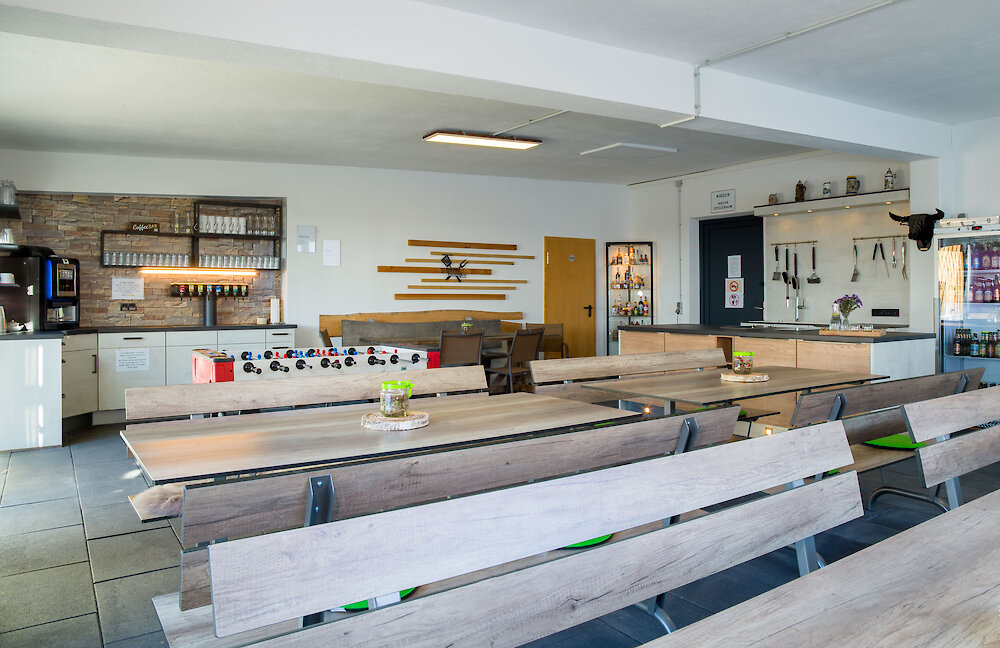 Aufenthalsraum Grilllounge Ferienhof Bayer. Wald